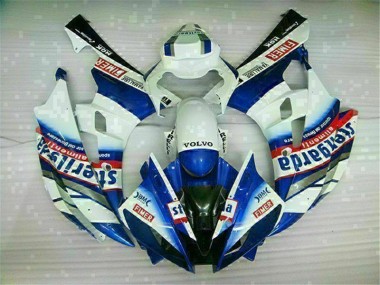 2006-2007 White Blue Yamaha YZF R6 Motorbike Fairing UK Factory