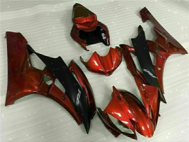 2006-2007 Red Yamaha YZF R6 Replacement Motorcycle Fairings UK Factory 2006-2007 Red Yamaha YZF R6 Replacement Motorcycle Fairings UK Factory
