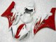 2006-2007 Red White Yamaha YZF R6 Motorcycle Bodywork UK Factory 2006-2007 Red White Yamaha YZF R6 Motorcycle Bodywork UK Factory