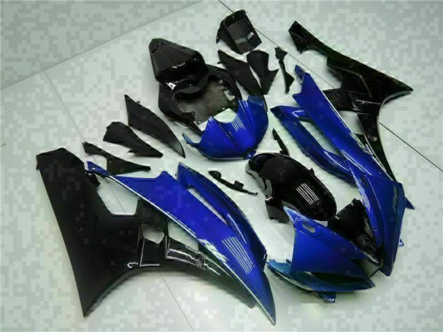 2006-2007 Blue Black Yamaha YZF R6 Motorcycle Replacement Fairings UK Factory 2006-2007 Blue Black Yamaha YZF R6 Motorcycle Replacement Fairings UK Factory
