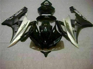 2006-2007 Silver Black Yamaha YZF R6 Motor Fairings UK Factory