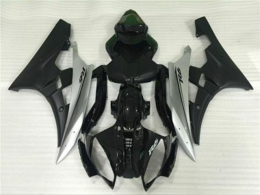 2006-2007 Silver Black Yamaha YZF R6 Motorbike Fairing UK Factory