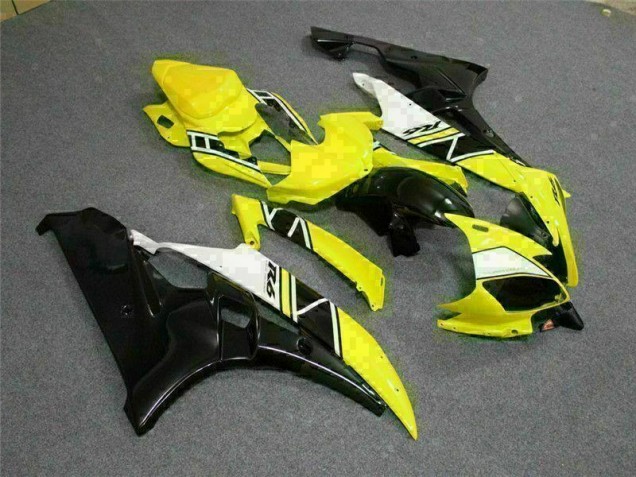 2006-2007 Yellow Yamaha YZF R6 Bike Fairing UK Factory 2006-2007 Yellow Yamaha YZF R6 Bike Fairing UK Factory