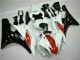2006-2007 White Yamaha YZF R6 Replacement Motorcycle Fairings UK Factory 2006-2007 White Yamaha YZF R6 Replacement Motorcycle Fairings UK Factory