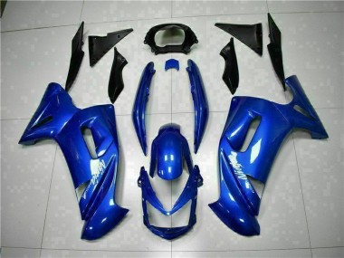 2006-2008 Blue Kawasaki EX650R Motorcycle Fairings MF2000 UK Factory