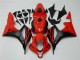 2007-2008 Black Red Honda CBR600RR Motorcycle Fairing Kit UK Factory 2007-2008 Black Red Honda CBR600RR Motorcycle Fairing Kit UK Factory