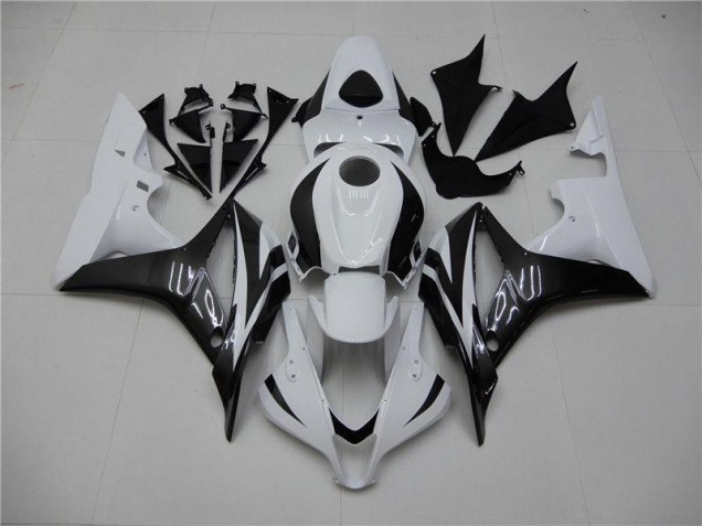 2007-2008 White Black Honda CBR600RR Motorbike Fairing UK Factory 2007-2008 White Black Honda CBR600RR Motorbike Fairing UK Factory