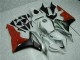 2007-2008 White Black Red Honda CBR600RR Bike Fairings UK Factory 2007-2008 White Black Red Honda CBR600RR Bike Fairings UK Factory