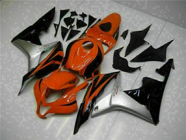 2007-2008 Black Red Silver Honda CBR600RR Motor Fairings UK Factory 2007-2008 Black Red Silver Honda CBR600RR Motor Fairings UK Factory