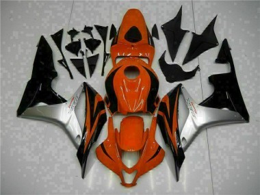 2007-2008 Black Red Silver Honda CBR600RR Motor Fairings UK Factory