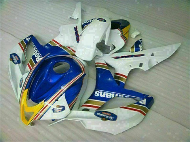 2007-2008 Blue Honda CBR600RR Motorcycle Fairings Kits UK Factory 2007-2008 Blue Honda CBR600RR Motorcycle Fairings Kits UK Factory