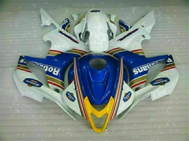 2007-2008 Blue Honda CBR600RR Motorcycle Fairings Kits UK Factory 2007-2008 Blue Honda CBR600RR Motorcycle Fairings Kits UK Factory
