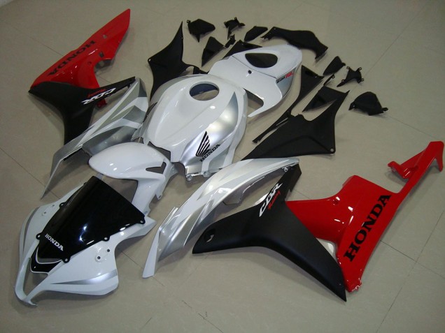 2007-2008 White Black Red Honda CBR600RR Bike Fairing UK Factory 2007-2008 White Black Red Honda CBR600RR Bike Fairing UK Factory