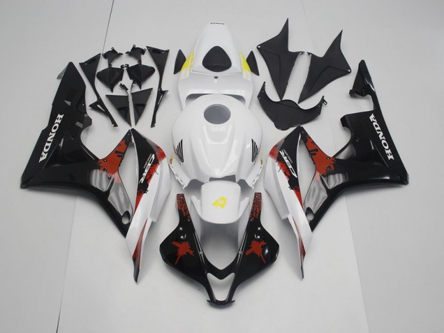 2007-2008 Black Limited Edition Honda CBR600RR Motor Bike Fairings UK Factory 2007-2008 Black Limited Edition Honda CBR600RR Motor Bike Fairings UK Factory