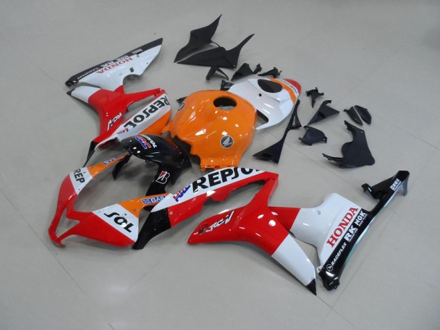 2007-2008 Repsol Honda CBR600RR Motorcycle Fairings UK Factory 2007-2008 Repsol Honda CBR600RR Motorcycle Fairings UK Factory