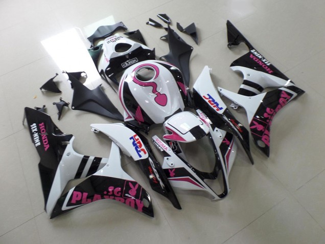 2007-2008 Playboy with Durex Honda CBR600RR Motorcycle Fairings Kits UK Factory 2007-2008 Playboy with Durex Honda CBR600RR Motorcycle Fairings Kits UK Factory