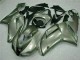 2007-2008 Silver Kawasaki ZX6R Motorcycle Fairings Kits UK Factory