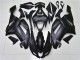 2007-2008 Matte Black Kawasaki ZX6R Bike Fairing Kit UK Factory
