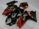 2007-2008 Black Suzuki GSXR 1000 K7 Motorcycle Fairing Kit UK Factory 2007-2008 Black Suzuki GSXR 1000 K7 Motorcycle Fairing Kit UK Factory