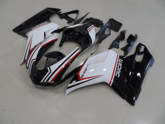 2007-2014 Black Tricolor Ducati 848 1098 1198 Replacement Fairings UK Factory 2007-2014 Black Tricolor Ducati 848 1098 1198 Replacement Fairings UK Factory