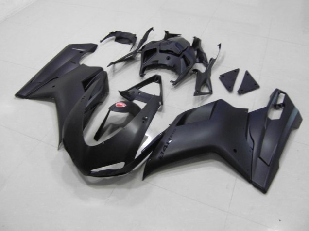 2007-2014 Matte Black Black Sticker Ducati 848 1098 1198 Motorcycle Fairing UK Factory 2007-2014 Matte Black Black Sticker Ducati 848 1098 1198 Motorcycle Fairing UK Factory