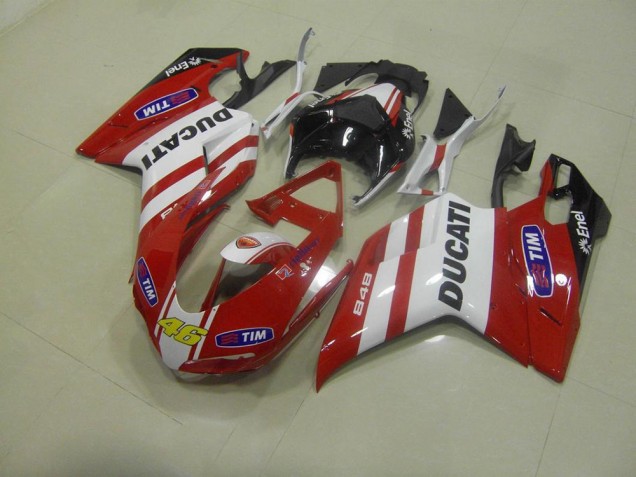 2007-2014 Red 46 Ducati 848 1098 1198 Motorcycle Fairings UK Factory 2007-2014 Red 46 Ducati 848 1098 1198 Motorcycle Fairings UK Factory
