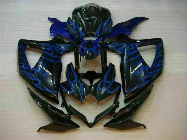 2008-2010 Blue Black Suzuki GSXR 600/750 Motorcycle Fairings Kit UK Factory 2008-2010 Blue Black Suzuki GSXR 600/750 Motorcycle Fairings Kit UK Factory