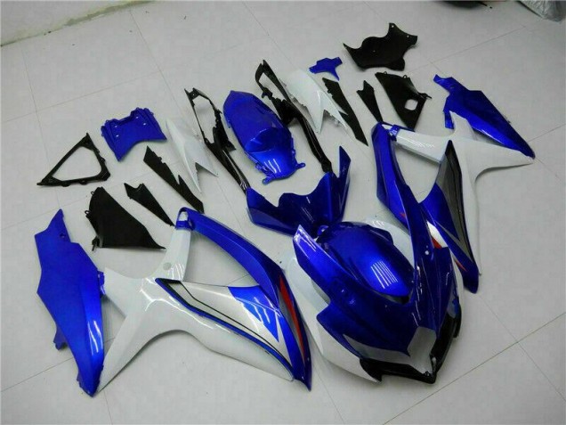 2008-2010 Blue White Suzuki GSXR 600/750 Motorcycle Fairing Kit UK Factory 2008-2010 Blue White Suzuki GSXR 600/750 Motorcycle Fairing Kit UK Factory