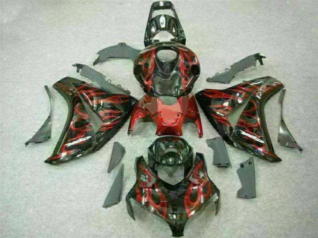 2008-2011 Red Flame Honda CBR1000RR Motorbike Fairing UK Factory 2008-2011 Red Flame Honda CBR1000RR Motorbike Fairing UK Factory