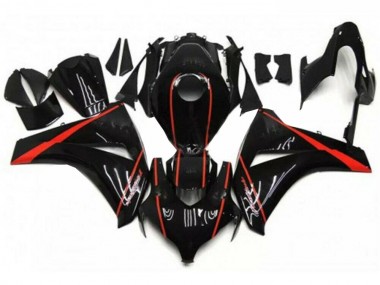 2008-2011 Black Honda CBR1000RR Motorbike Fairing Kits UK Factory