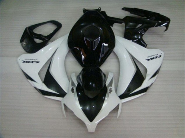 2008-2011 Black White Honda CBR1000RR Motorcycle Fairings UK Factory 2008-2011 Black White Honda CBR1000RR Motorcycle Fairings UK Factory