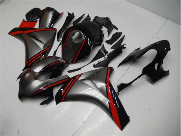 2008-2011 Grey Red Black Honda CBR1000RR Motorbike Fairings UK Factory 2008-2011 Grey Red Black Honda CBR1000RR Motorbike Fairings UK Factory