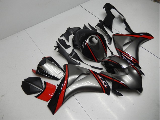2008-2011 Grey Red Black Honda CBR1000RR Motorbike Fairings UK Factory 2008-2011 Grey Red Black Honda CBR1000RR Motorbike Fairings UK Factory