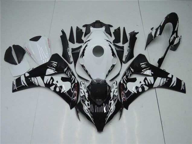 2008-2011 Black White Honda CBR1000RR Motorbike Fairing UK Factory 2008-2011 Black White Honda CBR1000RR Motorbike Fairing UK Factory
