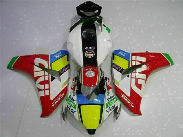 2008-2011 Red White Honda CBR1000RR Bike Fairing UK Factory 2008-2011 Red White Honda CBR1000RR Bike Fairing UK Factory