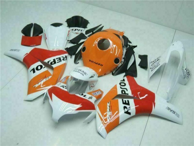 2008-2011 Orange Repsol Honda CBR1000RR Motorcycle Bodywork UK Factory 2008-2011 Orange Repsol Honda CBR1000RR Motorcycle Bodywork UK Factory
