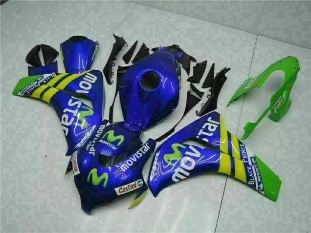 2008-2011 Green Blue Honda CBR1000RR Motorcycle Replacement Fairings UK Factory 2008-2011 Green Blue Honda CBR1000RR Motorcycle Replacement Fairings UK Factory