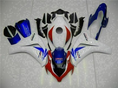2008-2011 White Blue Honda CBR1000RR Motorcycle Fairings MF1376 UK Factory
