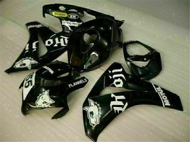 2008-2011 Black Honda CBR1000RR Motorcycle Replacement Fairings UK Factory 2008-2011 Black Honda CBR1000RR Motorcycle Replacement Fairings UK Factory