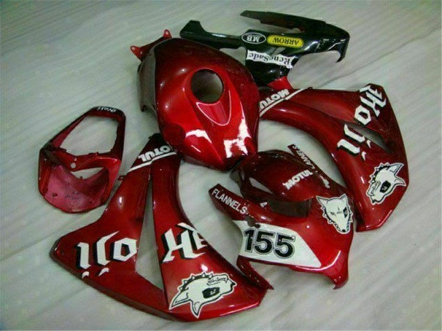 2008-2011 Red Honda CBR1000RR Motorcyle Fairings UK Factory 2008-2011 Red Honda CBR1000RR Motorcyle Fairings UK Factory