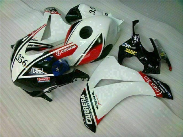 2008-2011 White Black Honda CBR1000RR Motorcylce Fairings & Plastics UK Factory 2008-2011 White Black Honda CBR1000RR Motorcylce Fairings & Plastics UK Factory
