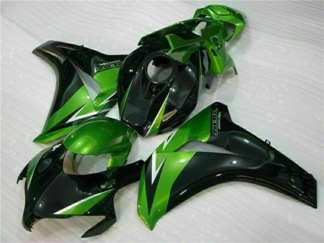 2008-2011 Green Black Honda CBR1000RR Motorbike Fairings UK Factory 2008-2011 Green Black Honda CBR1000RR Motorbike Fairings UK Factory