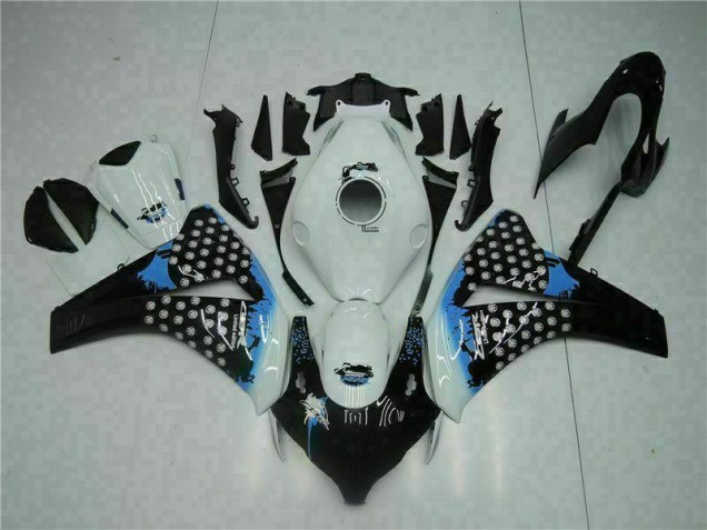 2008-2011 White Black Honda CBR1000RR Moto Fairings UK Factory 2008-2011 White Black Honda CBR1000RR Moto Fairings UK Factory