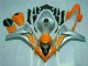 2008-2011 Orange Silver Honda CBR1000RR Motorcyle Fairings UK Factory 2008-2011 Orange Silver Honda CBR1000RR Motorcyle Fairings UK Factory