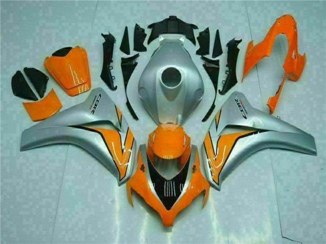 2008-2011 Orange Silver Honda CBR1000RR Motorcyle Fairings UK Factory 2008-2011 Orange Silver Honda CBR1000RR Motorcyle Fairings UK Factory