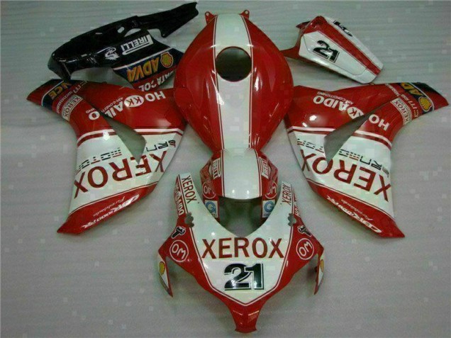 2008-2011 Red Xerox 21 Honda CBR1000RR Motorcycle Fairings Kit UK Factory 2008-2011 Red Xerox 21 Honda CBR1000RR Motorcycle Fairings Kit UK Factory
