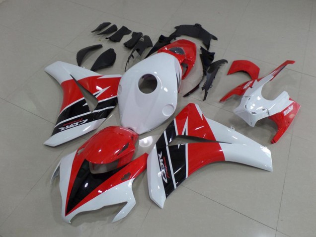 2008-2011 Black White and Red Honda CBR1000RR Motorcycle Bodywork UK Factory 2008-2011 Black White and Red Honda CBR1000RR Motorcycle Bodywork UK Factory