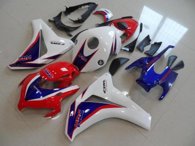 2008-2011 Red White Blue HRC Honda CBR1000RR Replacement Fairings UK Factory