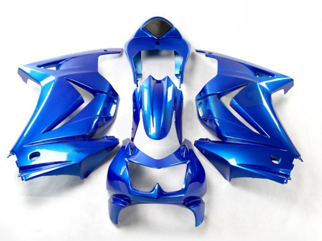 2008-2012 Blue Kawasaki EX250 Motorcycle Fairing Kits UK Factory 2008-2012 Blue Kawasaki EX250 Motorcycle Fairing Kits UK Factory