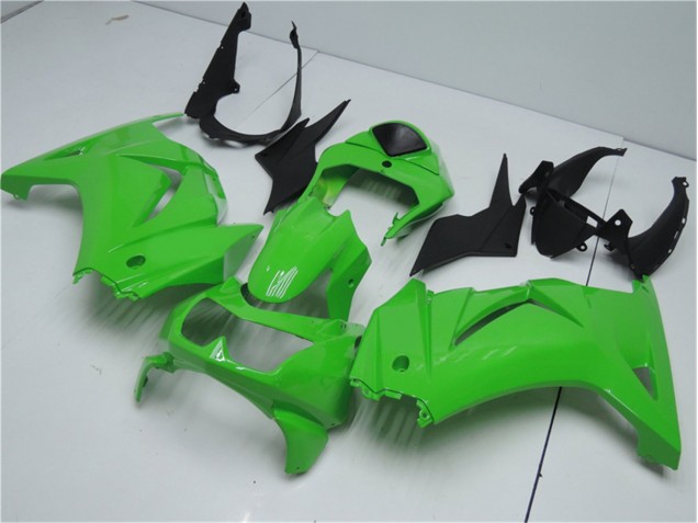 2008-2012 Green Kawasaki EX250 Motorcycle Fairing Kit UK Factory 2008-2012 Green Kawasaki EX250 Motorcycle Fairing Kit UK Factory